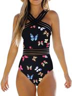 stylish avodova swimwear: crossover swimsuits & monokinis for women's clothing, swimsuits & cover ups logo