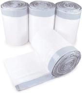 trash bag guys custom fit plastic trash bags - simplehuman code h, 30-35l/8-9g - 200 count rolls - durable & heavy duty logo