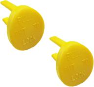 🛠️ craftsman radial arm jointer band drill sears table saw, sander, band saw, drill press parts - yellow safety switch key, oval shape (2pcs-pack) logo