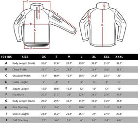 img 1 attached to 👕 High-Performance Condor Patrol 1/4 Zip Pullover Softshell: Ultimate Comfort and Versatility