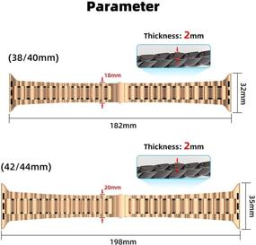 img 2 attached to Усовершенствованный браслет из нержавеющей стали, совместимый с FiNESTONE