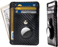 airtag wallet holster: stylish and versatile minimalist multifunctional accessory logo