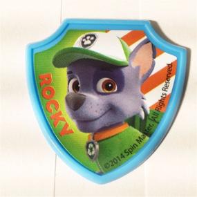 img 1 attached to 24 различных кольца для кексов DecoPac Paw Patrol "Ruff Ruff Rescue" для вечеринки в стиле «Отряд Щенячий патруль»