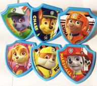 24 assorted decopac paw patrol ruff ruff rescue cupcake rings for themed treats logo