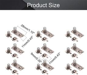 img 3 attached to Fielect 15 Sets AA Battery Negative To Positive Conversion Spring Contact Plate