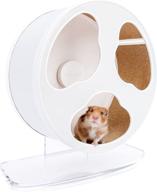 🐹 quiet hamster exercise wheel: niteangel clouds series for dwarf syrian hamsters, gerbils, mice, and more! logo