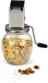 img 1 attached to 🥜 RSVP Endurance Stainless Steel Vintage Nut Grinder - 1/4 Cup Capacity