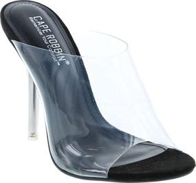 img 4 attached to 👠 Cape Robbin Women's Effortless Clear Pump Shoes: Sleek and Stylish Footwear for Women