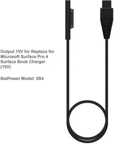 img 2 attached to 🔌 BatPower 65W 5S4 Charge Cable: Compatible with Surface Devices, Car Charger CCS Cable