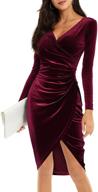 🍷 huhot burgundy homecoming cocktail bridesmaid women's attire logo