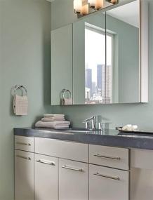 img 3 attached to 🚰 Delta Faucet 77146 Compel Towel Ring - Sleek Chrome Design, 3.50 x 6.50 x 3.50 inches