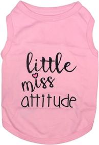 img 4 attached to 🐶 Parisian Pet Funny Cute Dog Cat Pet Shirts: Cautionary Licker, Fitness Enthusiast, Adorable Monster, WTF Apparel, Best Friend Forever, Bling Dollar Sign, Treat Seeker, Irresistible Charm, Feisty Little Miss