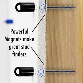 img 2 attached to 🔍 MagnetPal - Stud Finder with Powerful Magnetic Field, Top Magnet Stud Finder Tool for Locating Studs Behind Walls, Wood Detector for Easy Wall Stud Detection