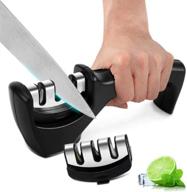 kitchen knife sharpener by zeicafer - sharpening kit for kitchen knives, best knife sharpeners logo