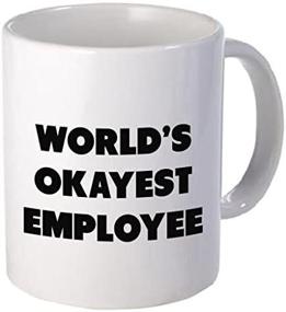 img 2 attached to Funny Mug Okayest Employee Inspirational