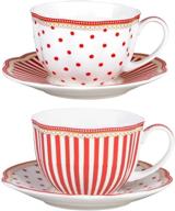 🍵 grace teaware scallop stripes porcelain логотип