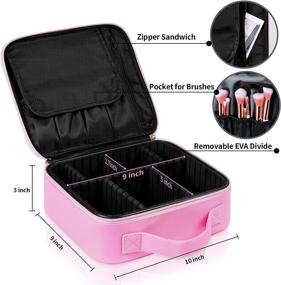 img 1 attached to Cosmetic Adjustable Organizer Cosmetics Accessories