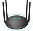 wavlink high power wifi router - dual band smart wireless internet gigabit router with patented touchlink, wi-fi speed up to 1200 mbps, 4x5dbi omni directional antennas, mu-mimo for home - black logo