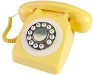 corded retro phone logo