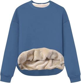 img 3 attached to Gihuo Womens Pullover Crewneck Sweatshirt Outdoor Recreation in Climbing