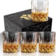 🥃 opayly crystal whiskey glasses set - high-quality rocks glasses for premium drinking experience logo