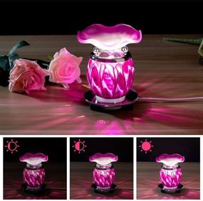 img 3 attached to HUNANBANG Electric Oil Melt Warmer - 🕯️ A Stylish Wax Melter & Fragrance Oil Burner