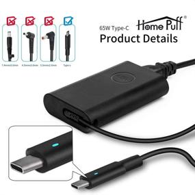 img 2 attached to 🔌 High-Quality USB C 65W Laptop Charger - Compatible with Dell XPS, Latitude, MacBook, Asus, Acer, and HP - Type C Power Supply