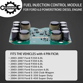 img 2 attached to FICM 6.0 Powerstroke Fuel Injection Control Module for Ford F250 F350 F450 F550 & Excursion - Replaces OEM Numbers 904-229, 1845117C6, 3C3Z12B599AARM, 4C3Z12B599AARM