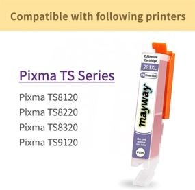 img 1 attached to Mayway Cartridges Printer TS8120 TS8220