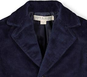 img 3 attached to 👔 Cord Blazer for Boys: Elevate Your Style with Hope Henry Boys' Clothing