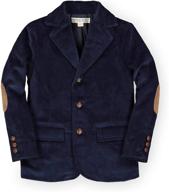 👔 cord blazer for boys: elevate your style with hope henry boys' clothing logo