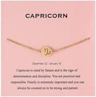 🌟 sparkling zodiac sign constellation bracelet: memorable birthday gift for women and girls by augonfever logo