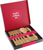 🍣 bambooworx sushi making kit: master the art of japanese cuisine with these utensils logo