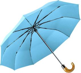 img 4 attached to 🌂 Ultimate Protection in a Compact Design: Kung Fu Smith Compact Umbrella