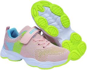 img 1 attached to 👟 MAYZERO Breathable Running Walking Sneakers for Girls – Perfect Footwear for Active Girls!