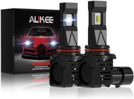 🔆 aukee 9005 led лампы для фар hb3 12000lm 6000k 60w - высокопроизводительный всё в одном конвертационный комплект с исключительно ярким освещением. логотип