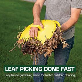 img 3 attached to 🍃 Efficient Rugg Original Leaf Scoops: 1 Pair for Easy Yard Cleanup