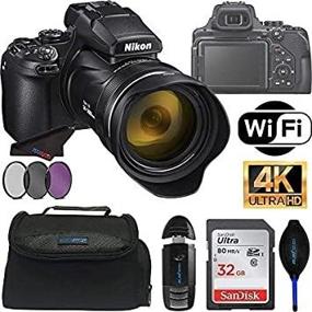 img 1 attached to 📸 P1000 COOLPIX Digital Camera: 125X Optical Zoom + Pixibytes Pro Bundle