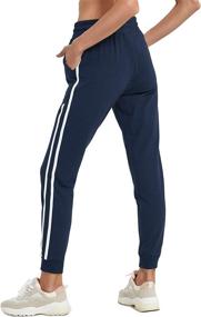 img 3 attached to 🏃 PULI Women's Lightweight Legging Sweat Pants with Pockets: Perfect for Running, Jogging, Lounge, and Workouts