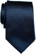 👔 retreez check textured microfiber necktie: perfect men's accessory for ties, cummerbunds & pocket squares logo