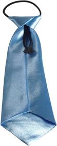 img 2 attached to Solid Color Polyester Years Blue Boys' Accessories at Neckties