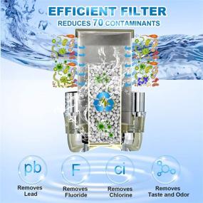 img 3 attached to 💧 Enhanced Filtration System: Extended Fluoride and Chlorine Filtration for Superior Longevity