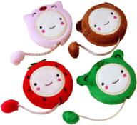 📏 yeqin 4 pcs retractable plush tape measure ruler for sewing - 60-inch/150cm sewing tool set logo