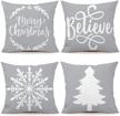 4th emotion christmas farmhouse decorations bedding for decorative pillows, inserts & covers logo