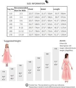 img 1 attached to 👗 Floor Length Vintage Floral Lace Dress with 3/4 Sleeves for Girls - Perfect for Weddings, Parties, Evenings, Formals, and Dance Gown Events