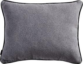 img 2 attached to Eddie Bauer Home Elk Decorative Throw Pillow - 1 Count (Pack of 1) in Charcoal Shade