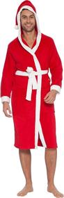 img 1 attached to INTIMO Hooded Family Pajama Santa