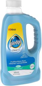 img 1 attached to 🌧️ Pledge Multisurface Floor Cleaner Concentrated Liquid: Hardwood Shines in Rain Shower - 32 fl oz