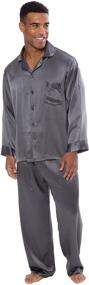 img 3 attached to 🌙 TexereSilk Men's 100% Silk Pajama Milaroma: Luxurious Comfort for Uninterrupted Sleep