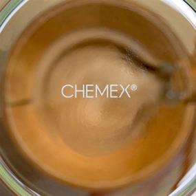 img 2 attached to Кофеварка Chemex Classic pour over для кофе, чая и эспрессо, стеклянная, для кухни и обеденной зоны